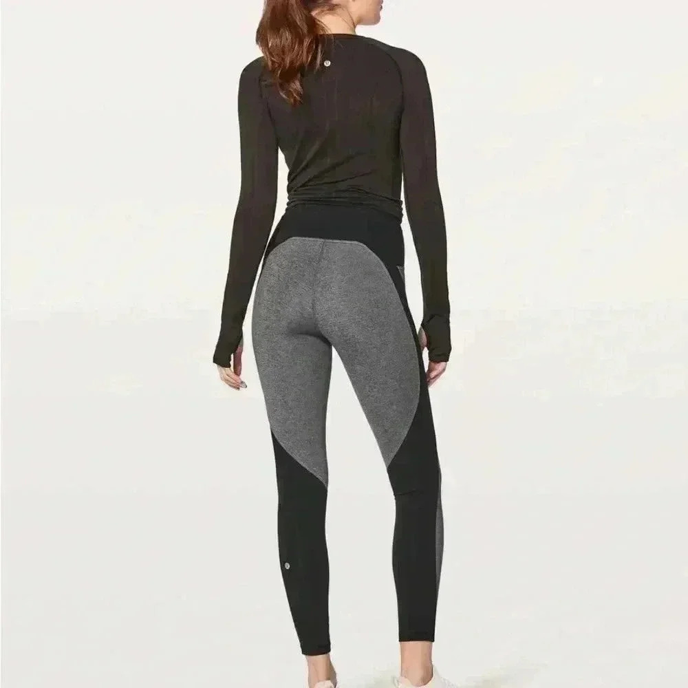 Lululemon Athletica Train Times 7/8 Blocked 25" Leggings